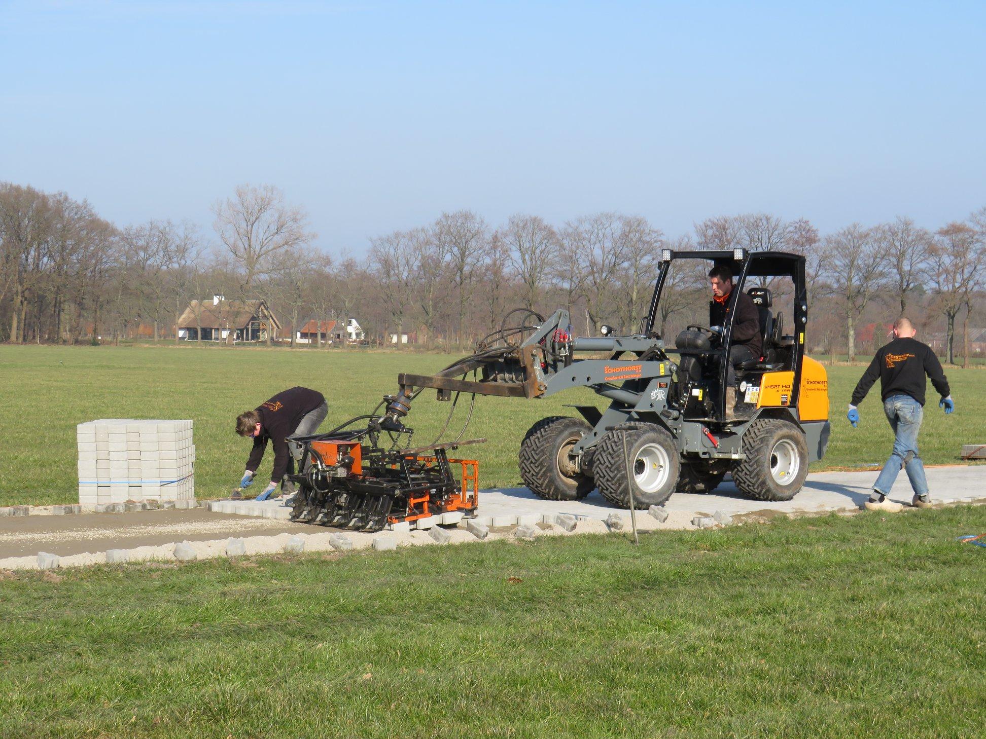 Bestratingswerk door Nijsink