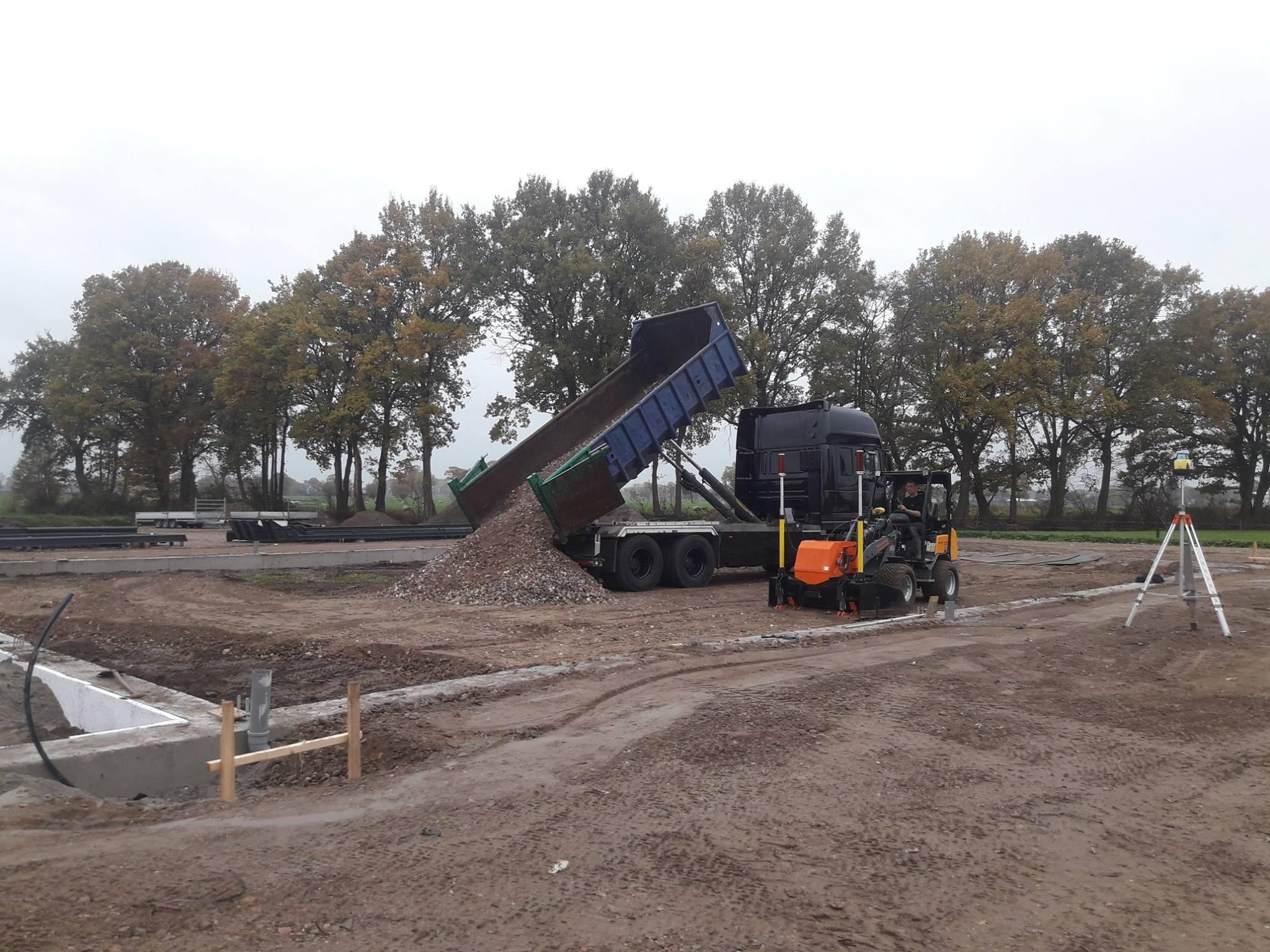 Grondwerk en machinaal bestraten